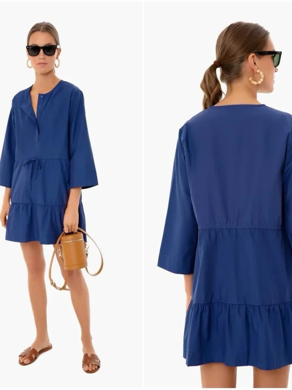 Tuckernuck Pomander Place “Lucy” Blue Dress XS
